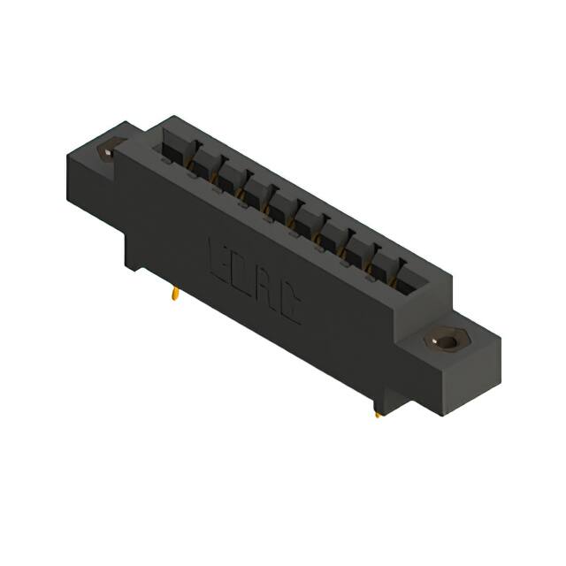 387-018-556-808 CONN EDGE DUAL FMALE 18POS 0.156