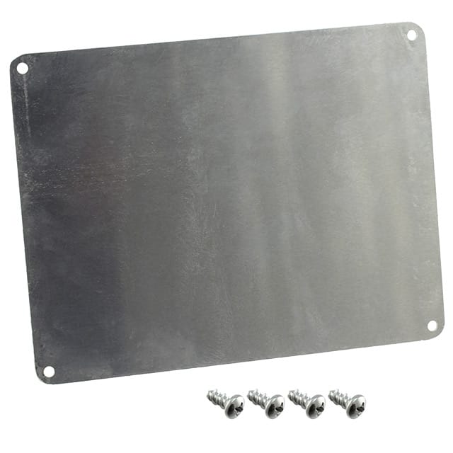 7100T ALUMINUM TOP PANEL, 8.1 X 6.2 X