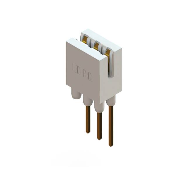 243-003-542-101 CONN EDGE SINGLE FML 3POS 0.200