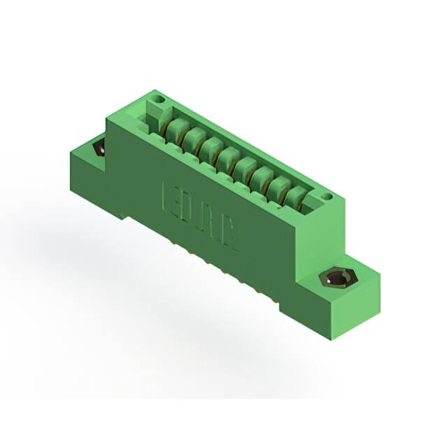 346-009-500-108 CONN EDGE SGL FMALE 9POS 0.125