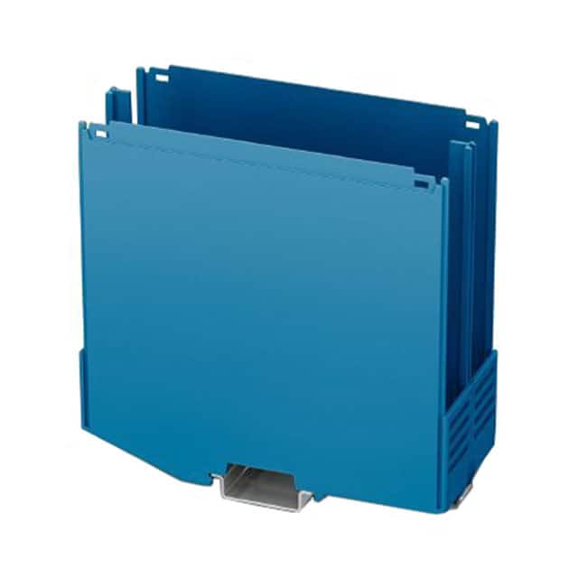 1076907 DIN RAIL HOUSING, LOWER HOUSING