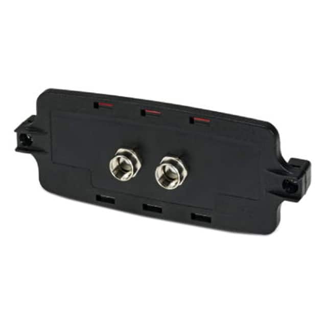 2230010 FACEPLATE, COLOR: BLACK, WIDTH: