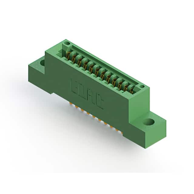 345-012-500-104 CONN EDGE SINGLE FML 12POS 0.100