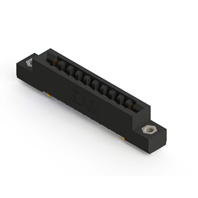 357-010-559-107 CONN EDGE SGL FMALE 10POS 0.156