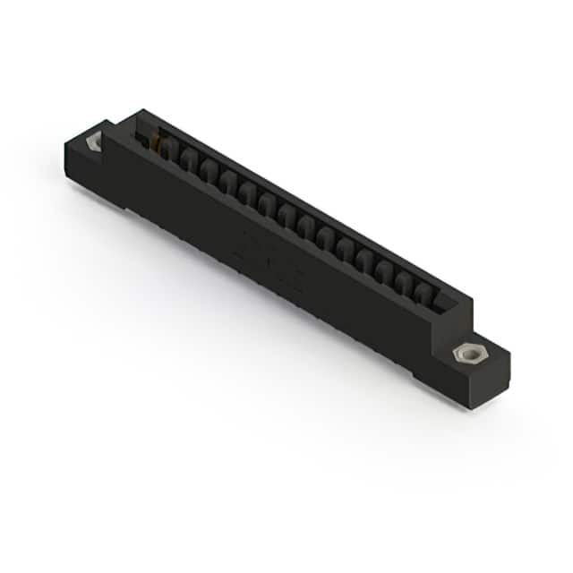 357-015-547-107 CONN EDGE SGL FMALE 15POS 0.156
