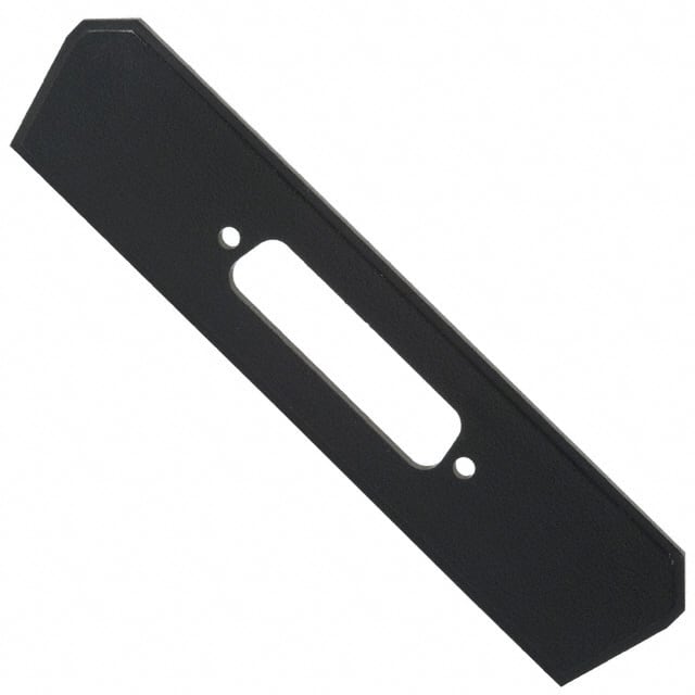 2020DB25 END PANEL W/DB25 FOR A-41 BLK