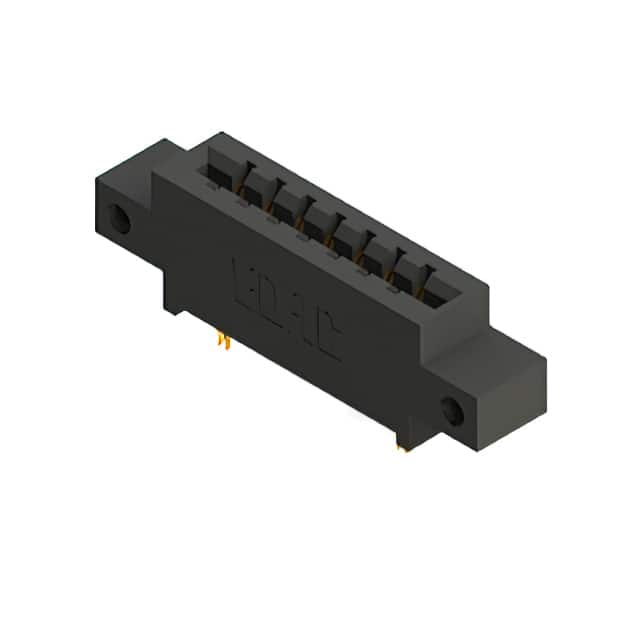 387-014-555-812 CONN EDGE DUAL FMALE 14POS 0.156