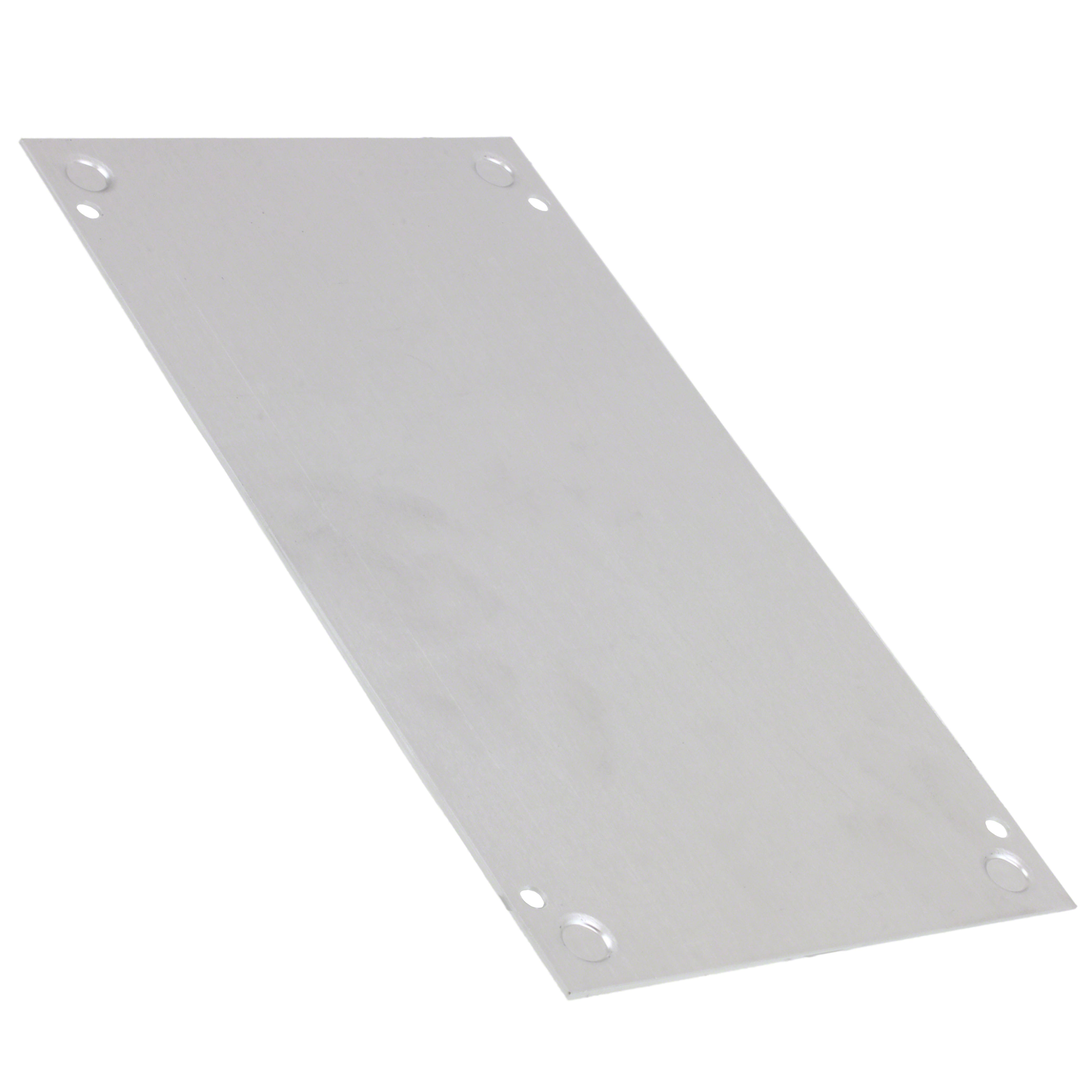 BPA-1507 PLATE ALUMINUM BOTTOM 4.5" X 8"