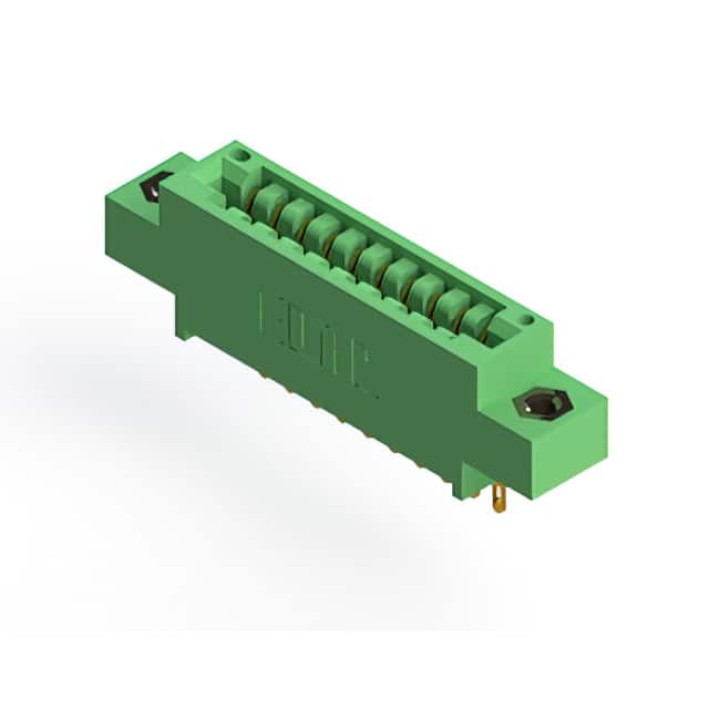 346-010-500-608 CONN EDGE SGL FMALE 10POS 0.125