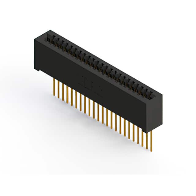 392-023-542-101 CONN EDGE SINGLE FML 23POS 0.100