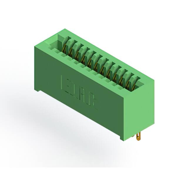 325-012-500-101 CONN EDGE SINGLE FML 12POS 0.100