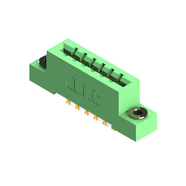 337-012-555-203 CONN EDGE DUAL FMALE 12POS 0.156