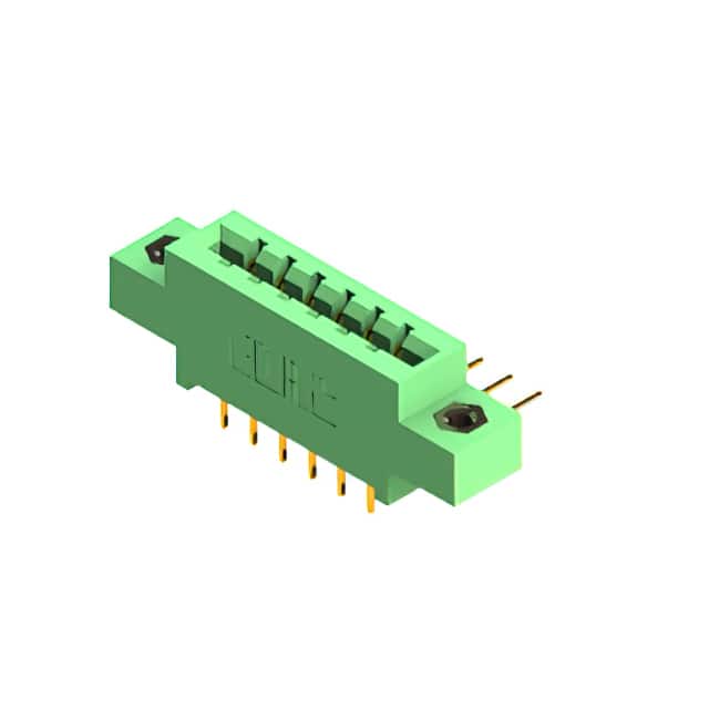 337-012-558-808 CONN EDGE DUAL FMALE 12POS 0.156