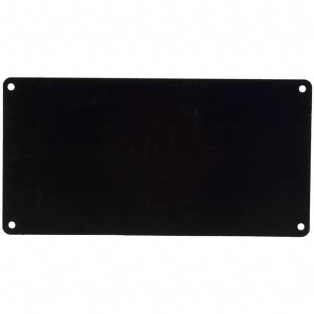 2043 PANEL PHENOLIC 3-1/16X5-7/8" BLK