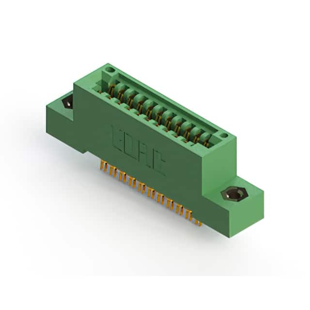 345-022-555-208 CONN EDGE DUAL FMALE 22POS 0.100