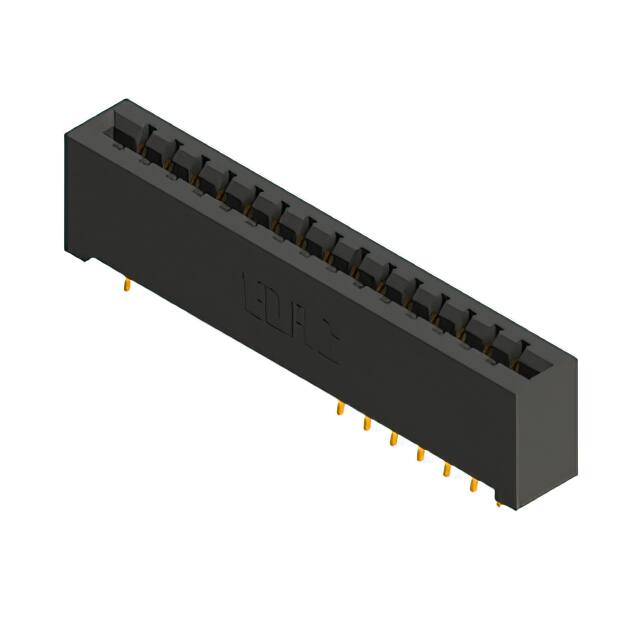 387-030-556-201 CONN EDGE DUAL FMALE 30POS 0.156