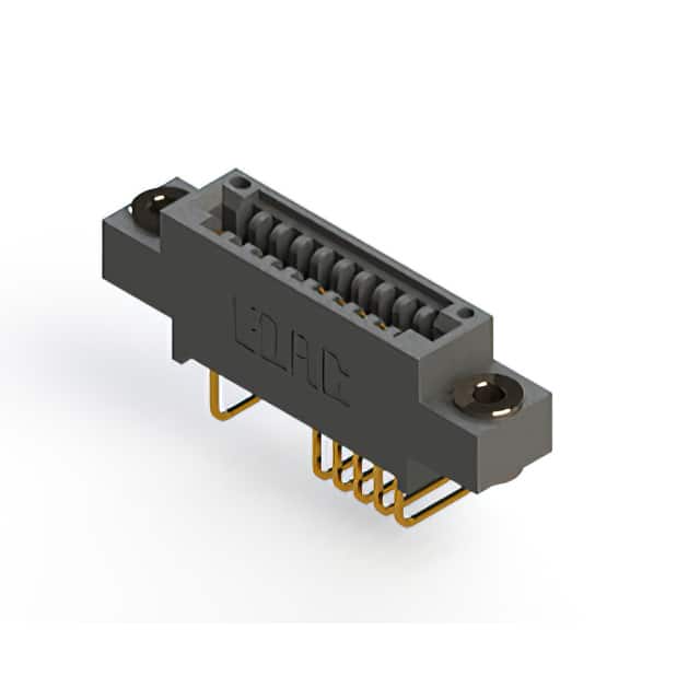 395-010-558-603 CONN EDGE SINGLE FML 10POS 0.100