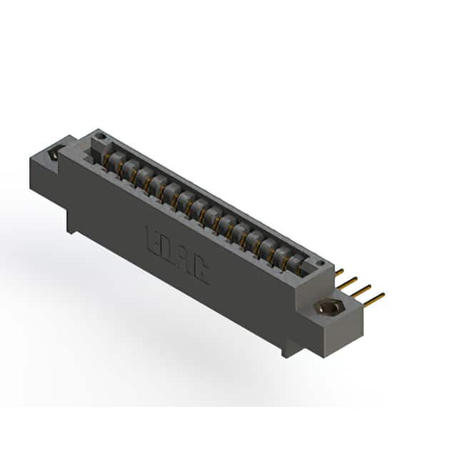 396-015-558-607 CONN EDGE SGL FMALE 15POS 0.125
