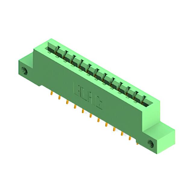 337-024-556-212 CONN EDGE DUAL FMALE 24POS 0.156