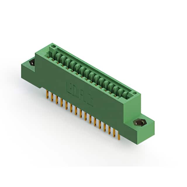 345-016-558-107 CONN EDGE SINGLE FML 16POS 0.100