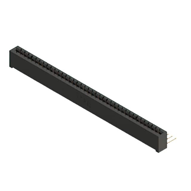 387-038-559-101 CONN EDGE SGL FMALE 38POS 0.156