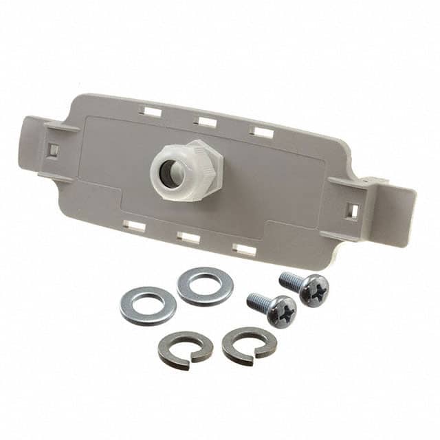 1050383 ECS FACEPLATE W/CABLE GLAND