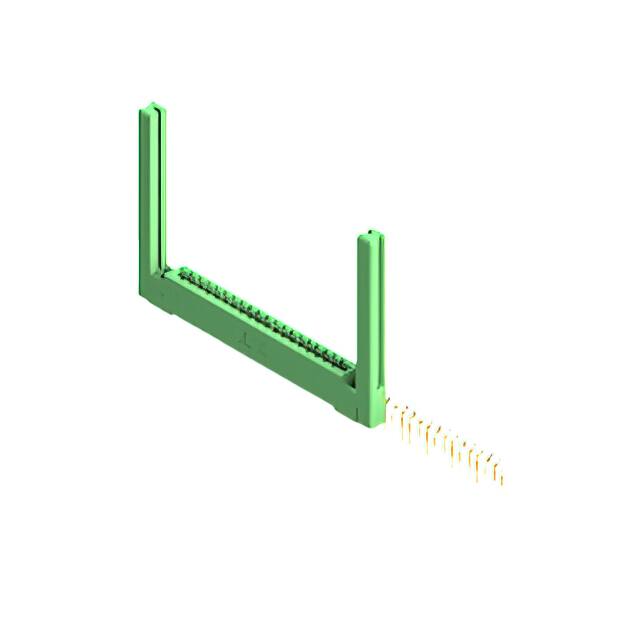 337-038-541-158 CONN EDGE SGL FMALE 38POS 0.156