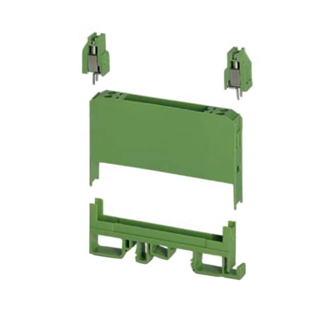 2942959 HOUSING PLSTC GRN 2.95"LX0.39"W