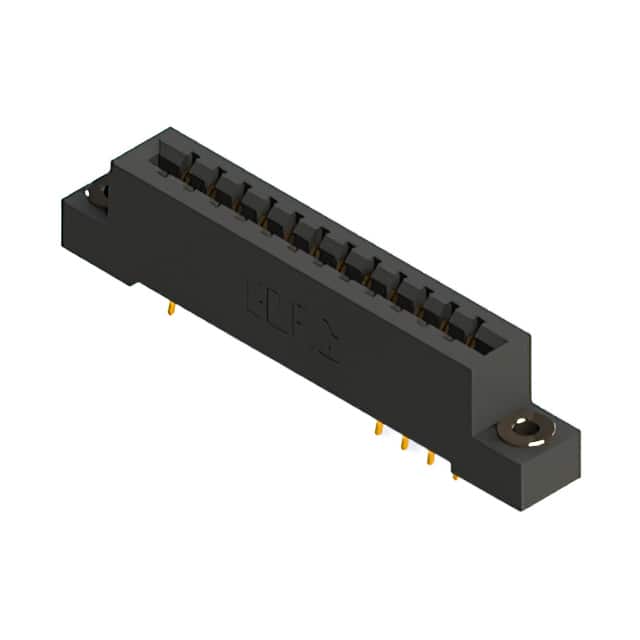 387-024-556-203 CONN EDGE DUAL FMALE 24POS 0.156