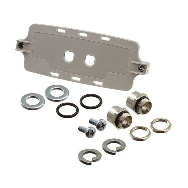 1050379 ECS FACEPLATE W/2 M12 CONN
