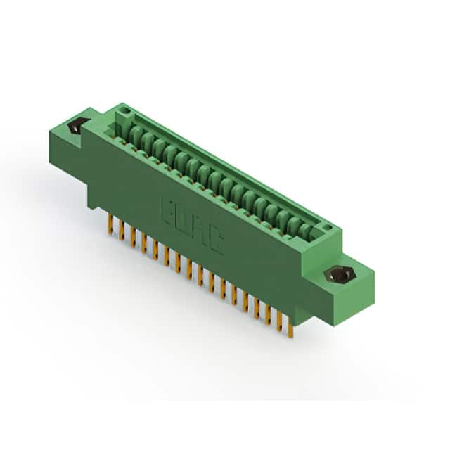 345-017-558-607 CONN EDGE SINGLE FML 17POS 0.100