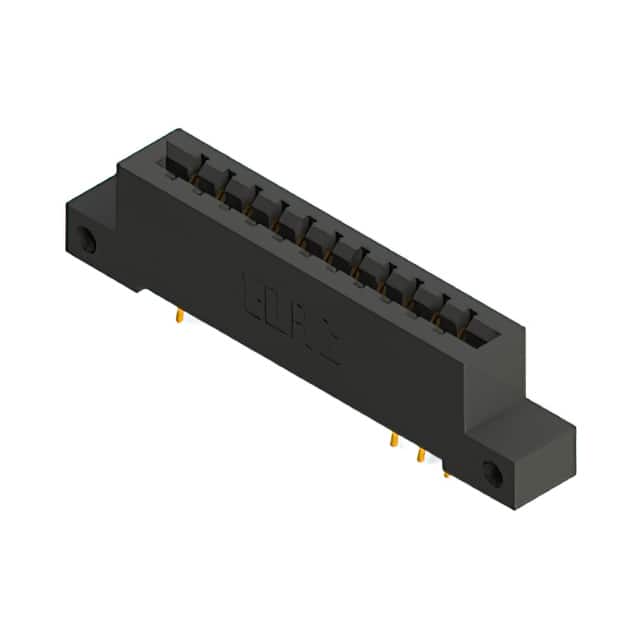387-022-556-212 CONN EDGE DUAL FMALE 22POS 0.156