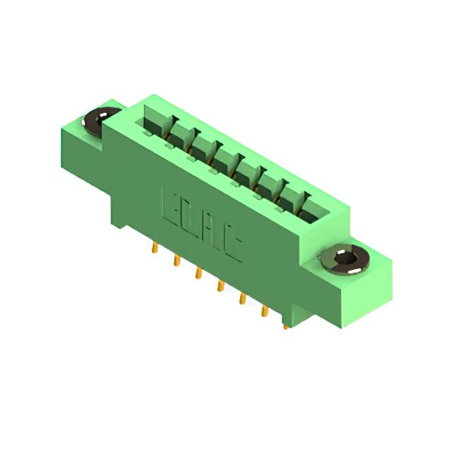 337-014-556-803 CONN EDGE DUAL FMALE 14POS 0.156