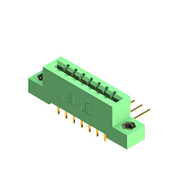 337-014-558-207 CONN EDGE DUAL FMALE 14POS 0.156