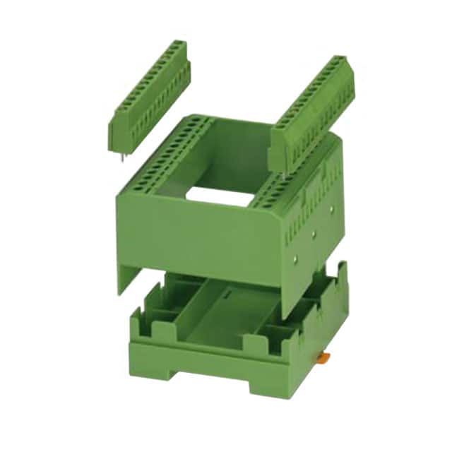 2940058 HOUSING PLSTC GRN 2.95"LX2.95"W