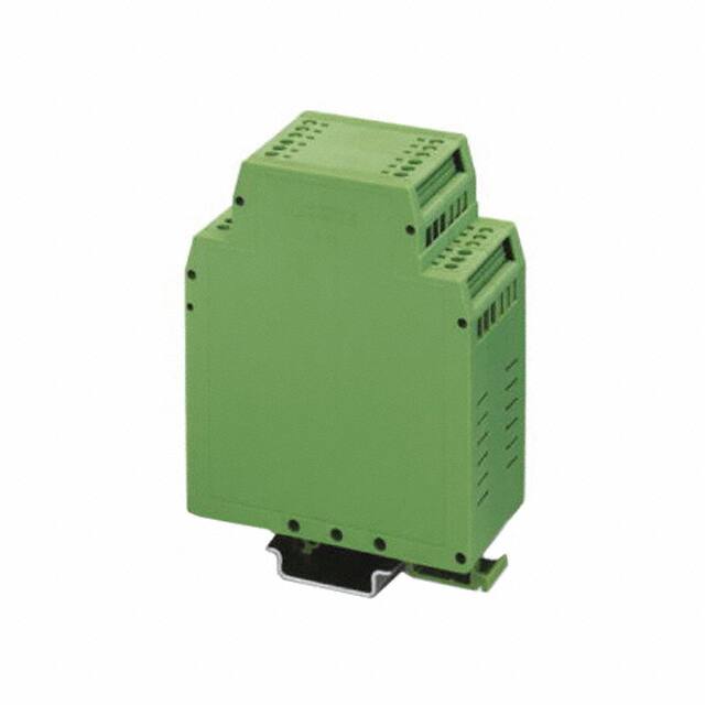 2757144 HOUSING PLSTC GRN 3.11"LX1.58"W