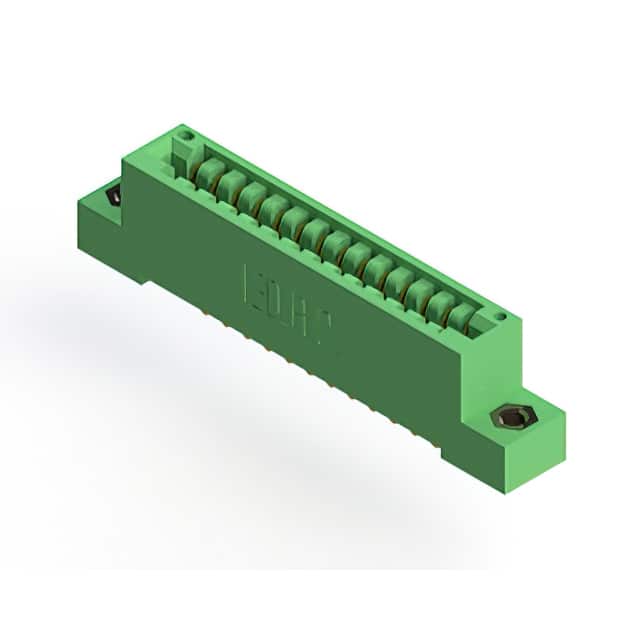 346-014-500-107 CONN EDGE SGL FMALE 14POS 0.125
