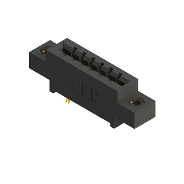 387-012-555-808 CONN EDGE DUAL FMALE 12POS 0.156