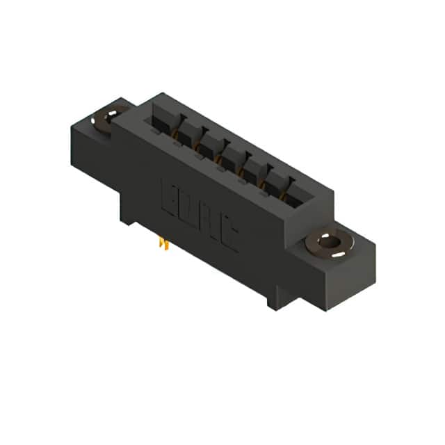 387-012-555-803 CONN EDGE DUAL FMALE 12POS 0.156