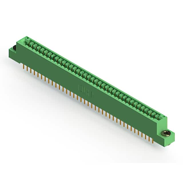 346-074-521-203 CONN EDGE DUAL FMALE 74POS 0.125