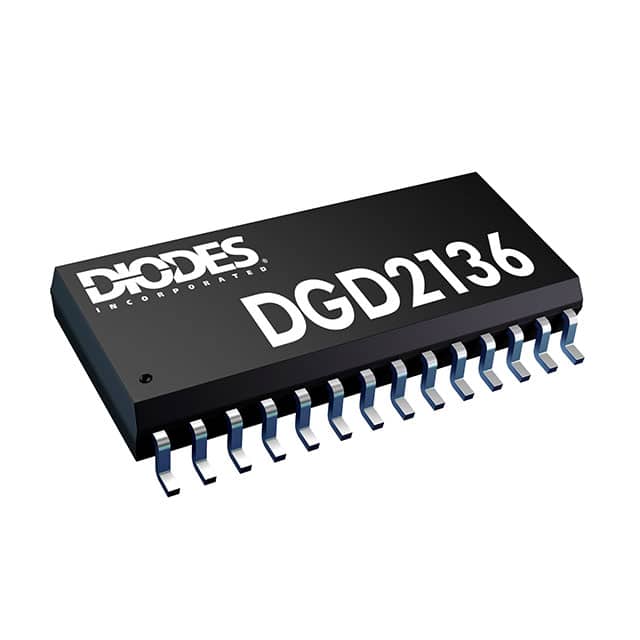 DGD0636MS28-13 IC GATE DRVR HALF-BRIDGE 28SO