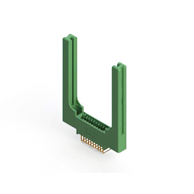 345-010-558-658 CONN EDGE SINGLE FML 10POS 0.100