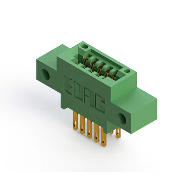 345-010-500-812 CONN EDGE DUAL FMALE 10POS 0.100
