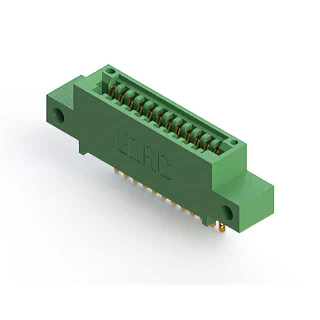345-012-500-412 CONN EDGE SINGLE FML 12POS 0.100