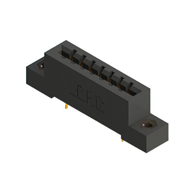 387-014-556-208 CONN EDGE DUAL FMALE 14POS 0.156