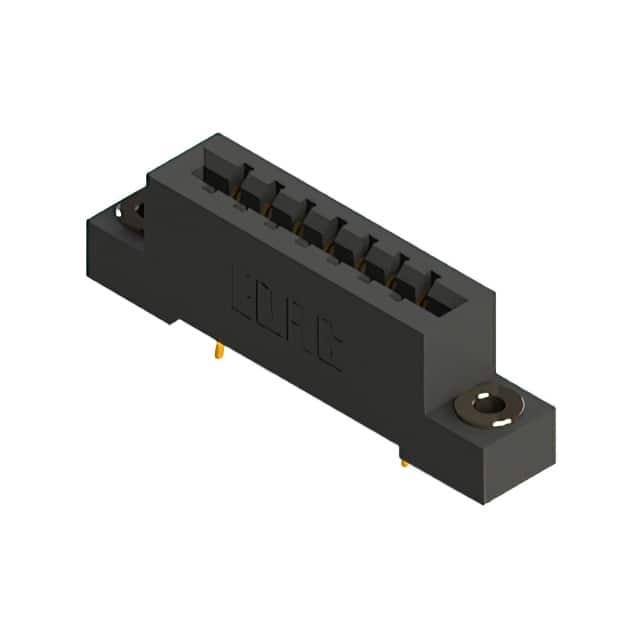 387-014-556-203 CONN EDGE DUAL FMALE 14POS 0.156