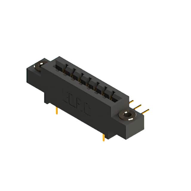 387-014-559-803 CONN EDGE DUAL FMALE 14POS 0.156