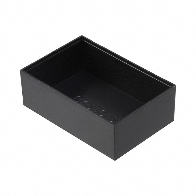 PB-1564 BOX ABS BLACK 1.750"L X 1.159"W