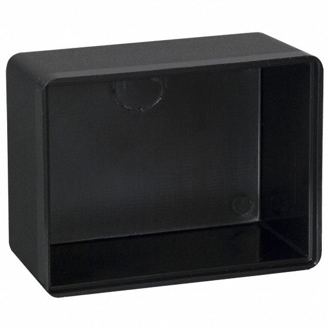 PB-1558 BOX ABS BLACK 2"L X 1.500"W