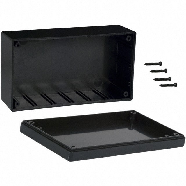 CU-1874-B BOX ABS BLACK 5.308"L X 2.942"W